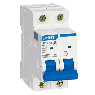 Automático magnetotérmico CHINT NXB-63-2-25C 2p 25A