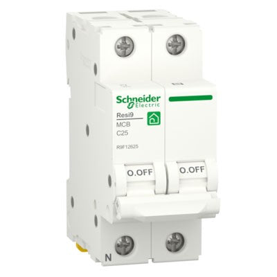 Automático magnetotérmico Schneider R9F12625 Resi9 25A